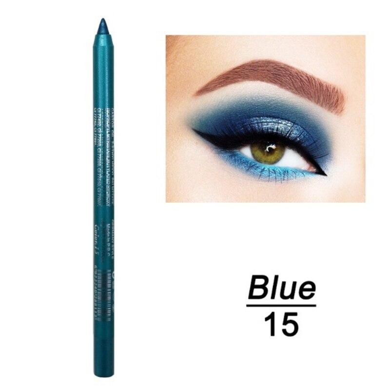 Crayon Yeux Couleur Métallisé Longue Tenue Blue 15