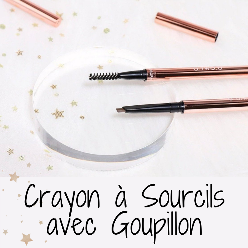 Crayon à Sourcils Avec Brosse Goupillon