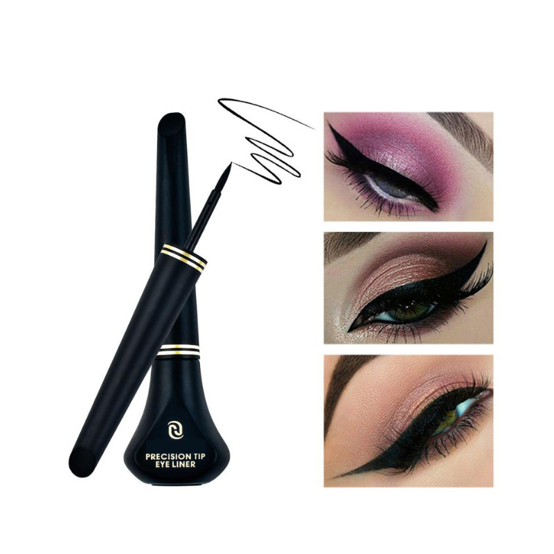 Eyeliner Liquide Noir Pinceau Précision