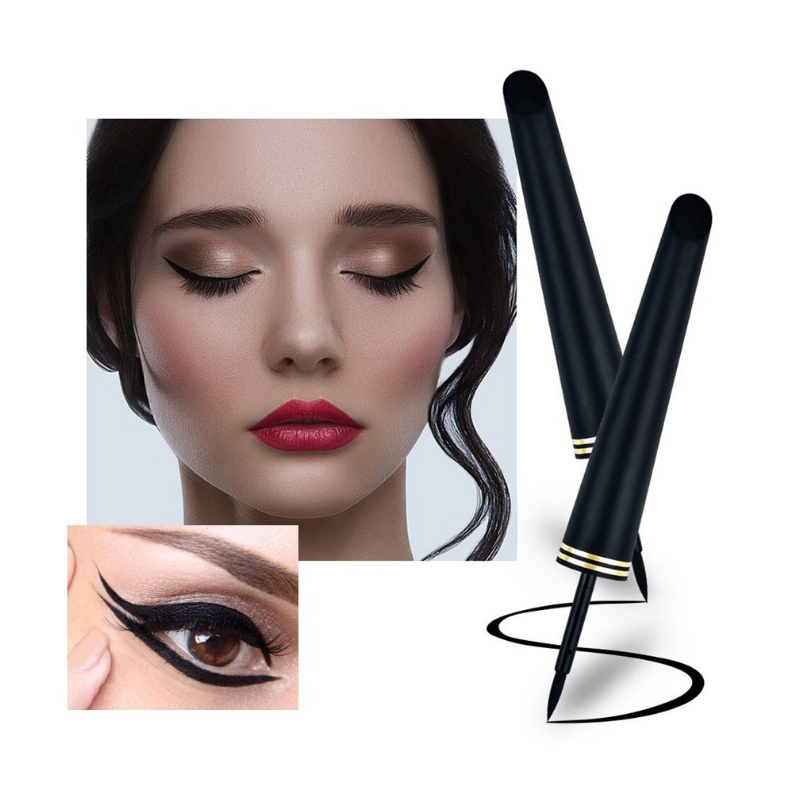 Eyeliner Liquide Noir Intense Pinceau Fin