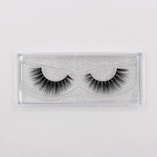 Faux Cils 3D Noir Naturels Vierge