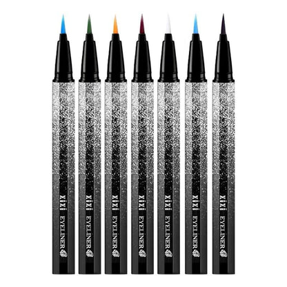 Feutre Eyeliner 7 Couleurs Intenses Longue Tenue