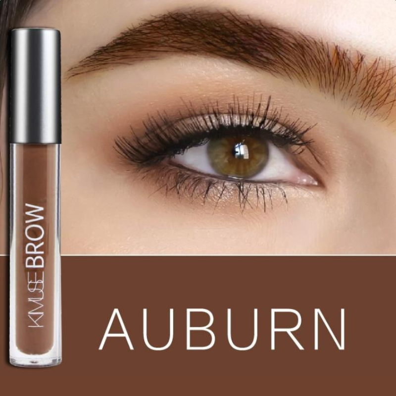 maquillage gel à sourcils auburn