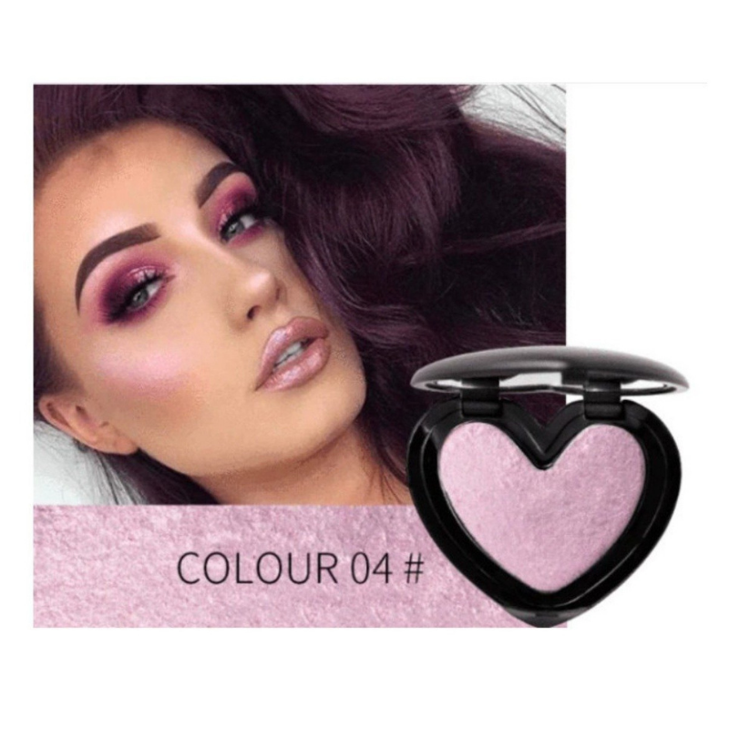 Highlighter Cœur Fard Couleur 04 Lila