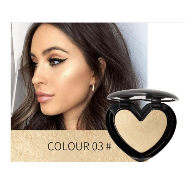 Highlighter Cœur Fard Couleur 03 Vanille