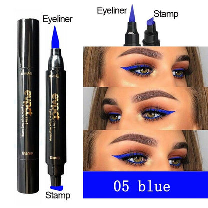 Marker Eyeliner Magic Double Embouts Tampon 05 Blue