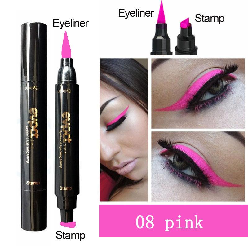 Marker Eyeliner Magic Double Embouts Tampon 08 Pink