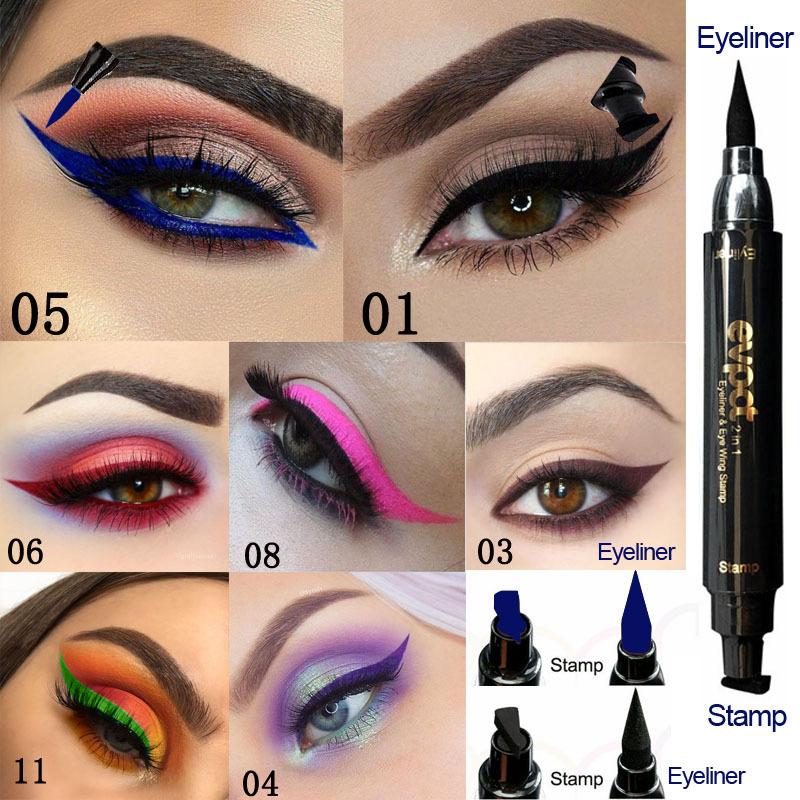 Marker Eyeliner Magic Double Embouts Tampon