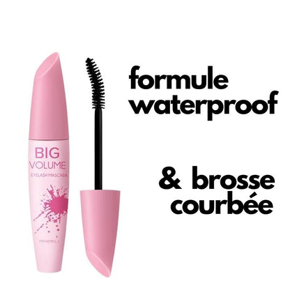 Big Volume Mascara Formule Waterproof & Brosse Courbée