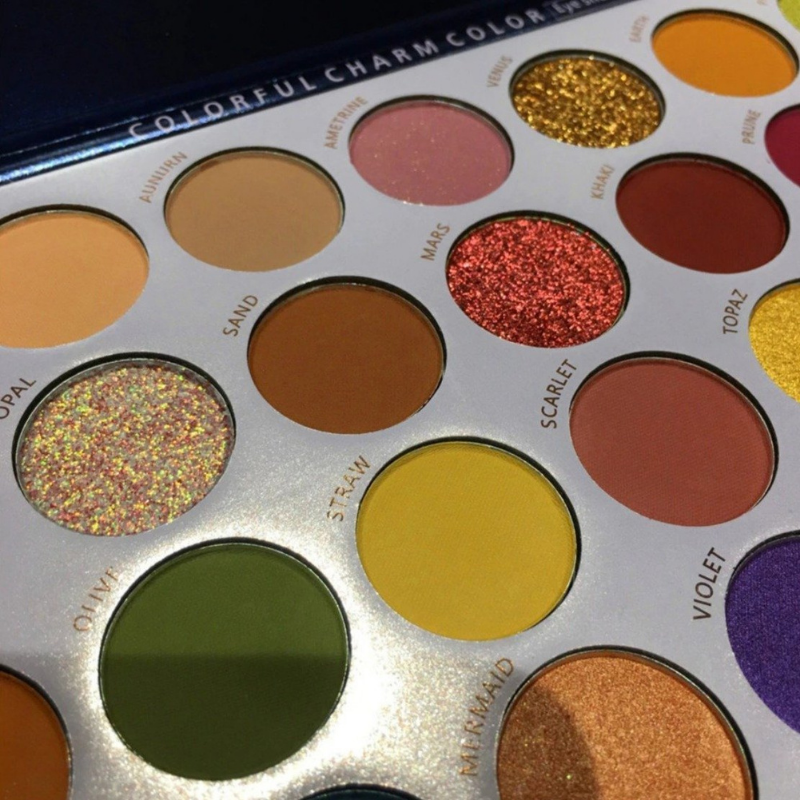 Palette Yeux 40 Fards à Paupières Mates Lumineux & Pailletés Reversal Planet