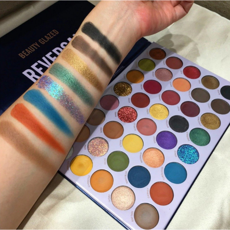 Palette Yeux 40 Fards à Paupières Reversal Planet Swatch Test Première Ligne