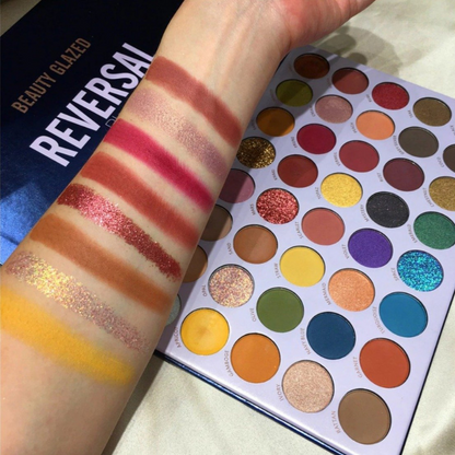 Palette Yeux 40 Fards à Paupières Reversal Planet Swatch Test Quatrième Ligne